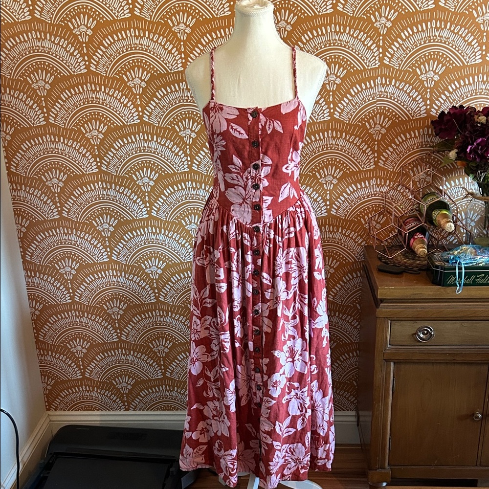 Free People “The Perfect Sundress” Floral Maxi Dress